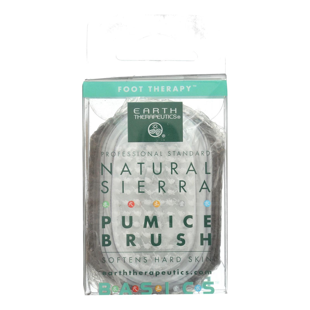 Earth Therapeutics Natural Sierra Pumice Brush - 1 Brush - Maras Green